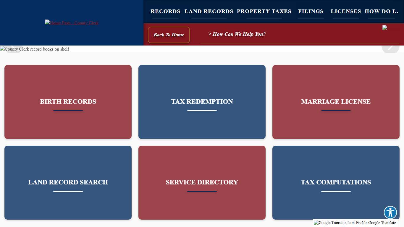 County Clerk Peoria County, IL