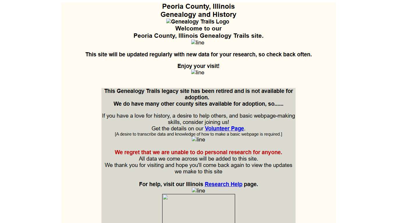 Records for Researching Family Ancestry in Peoria County Illinois